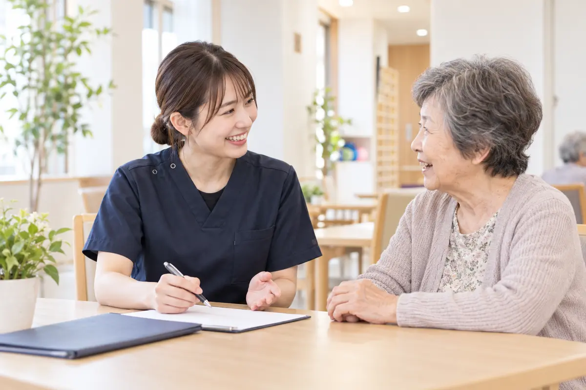 高齢者施設でのケア相談