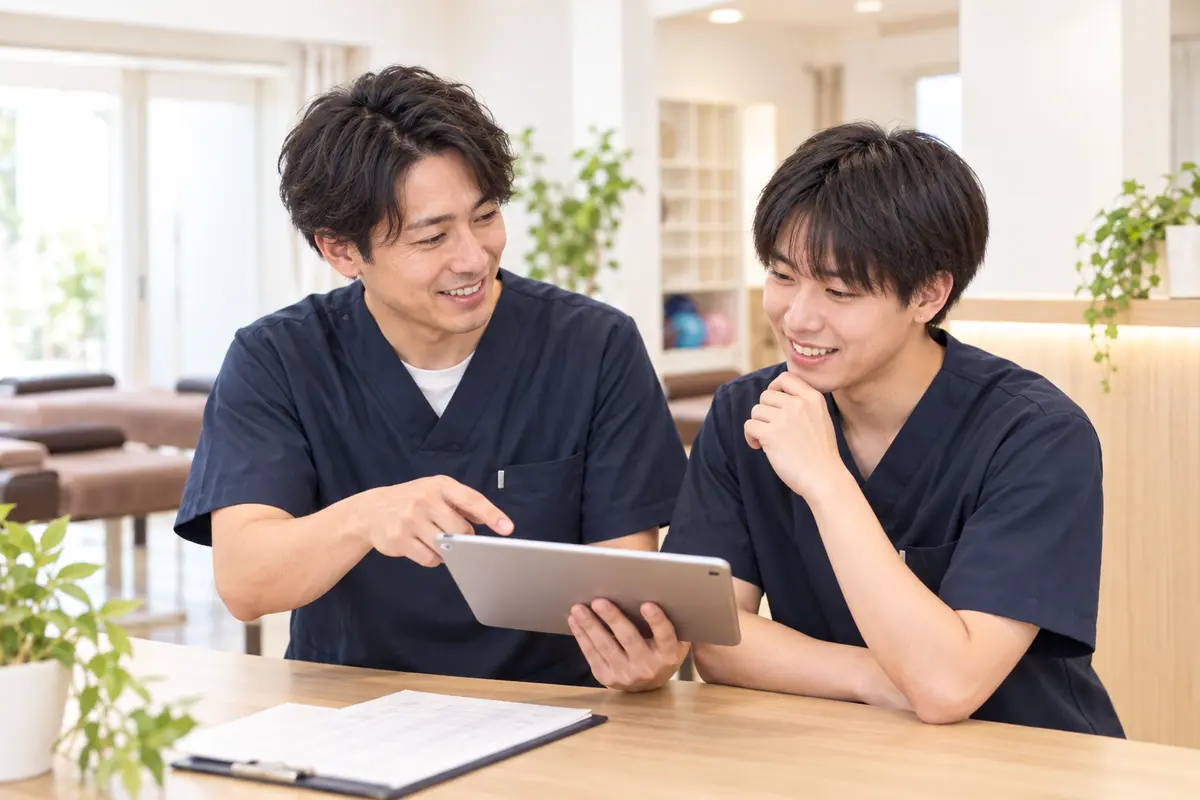 スタッフを育成する院長
