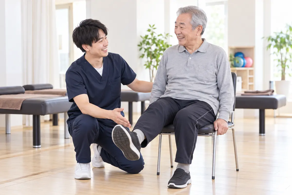 デイサービスでの機能訓練